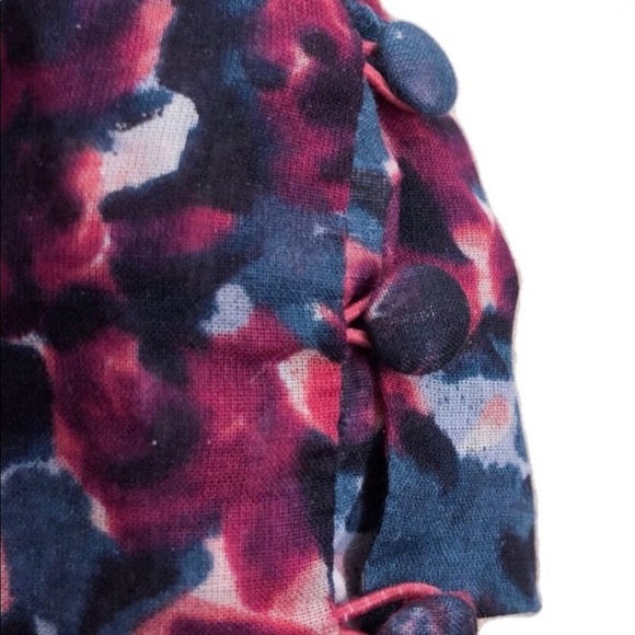 ANTHROPOLOGIE Edme Esyllte Triad Peasant Blouse - Picture 3 of 7